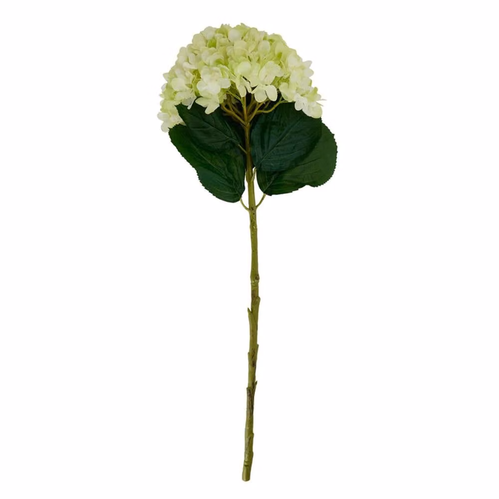 Lemon Pavilion Artificial Oversized Green Hydrangea Plastic W25 x D25 x H73 cm – 4