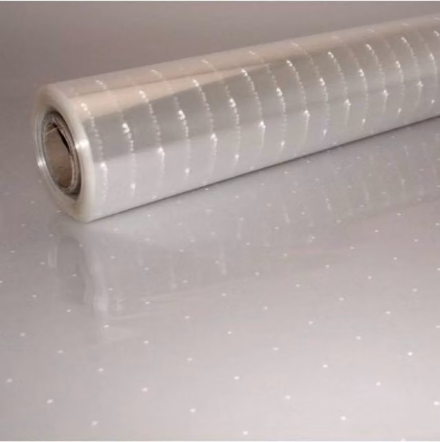 KDMD White Dotted Geometric Plastic Film Party Decoration