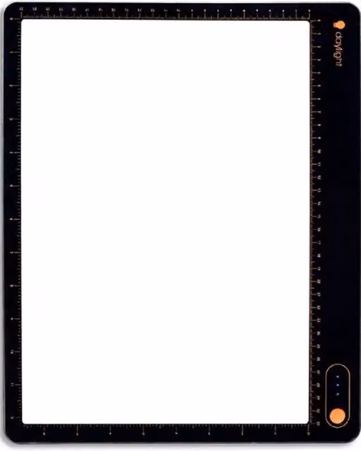 Daylight Tabla Go A4 Portable Rechargeable LED Lightpad in Black – 1