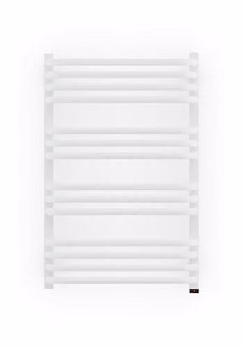 Terma Alex One Electric Towel Rail with Concealed Element, White (RAL 9016), H: 76 cm, W: 50 cm – 2