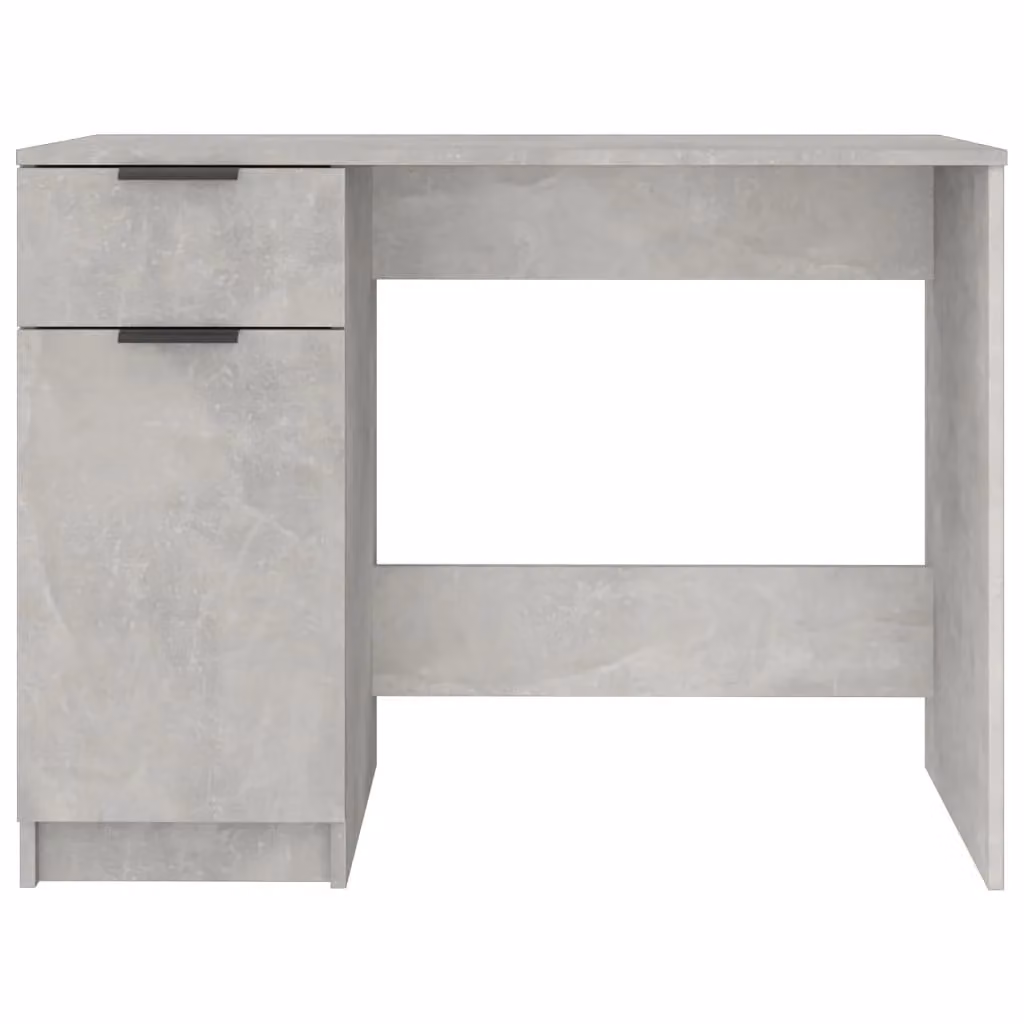 Berkfield Computer Desk in Grey, W/D/H: 100 x 50 x 75 cm – 2