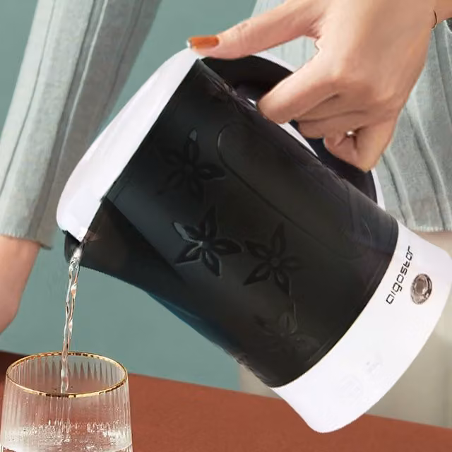 Aigostar Travel Kettle, 0.6 l, Black