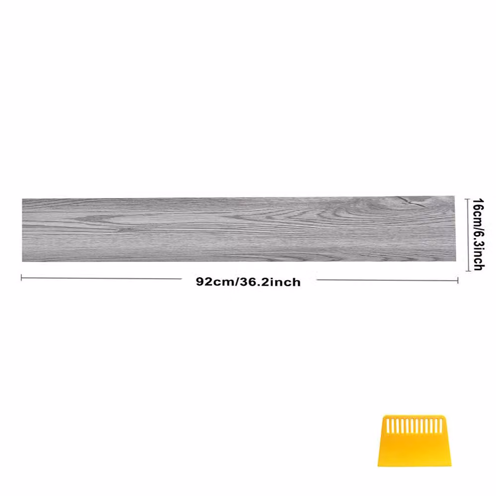 Ventryn Self Adhesive Wood Effect Vinyl Floor Tiles in Grey – 2