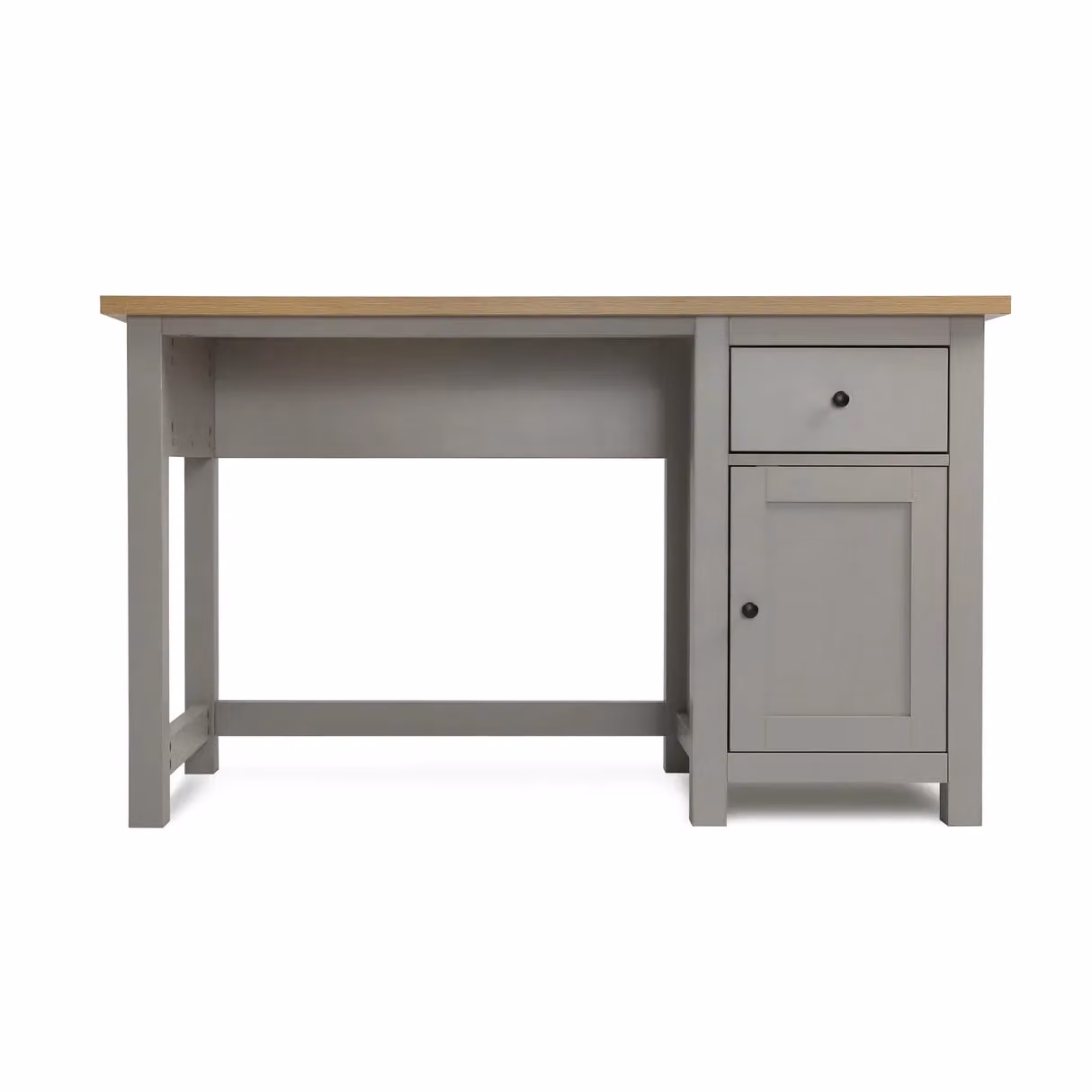 Home Garden Direct Wiltshire Modern Computer Storage Desk in Grey – 3