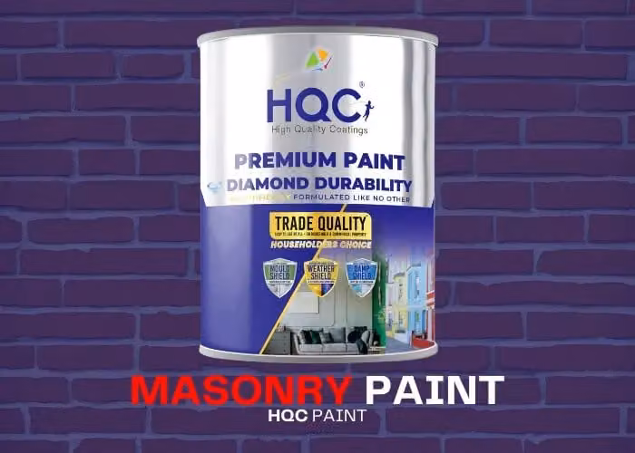 HQC PAINTS Light Beige Masonry Dispersion Paint, 10 l – 1