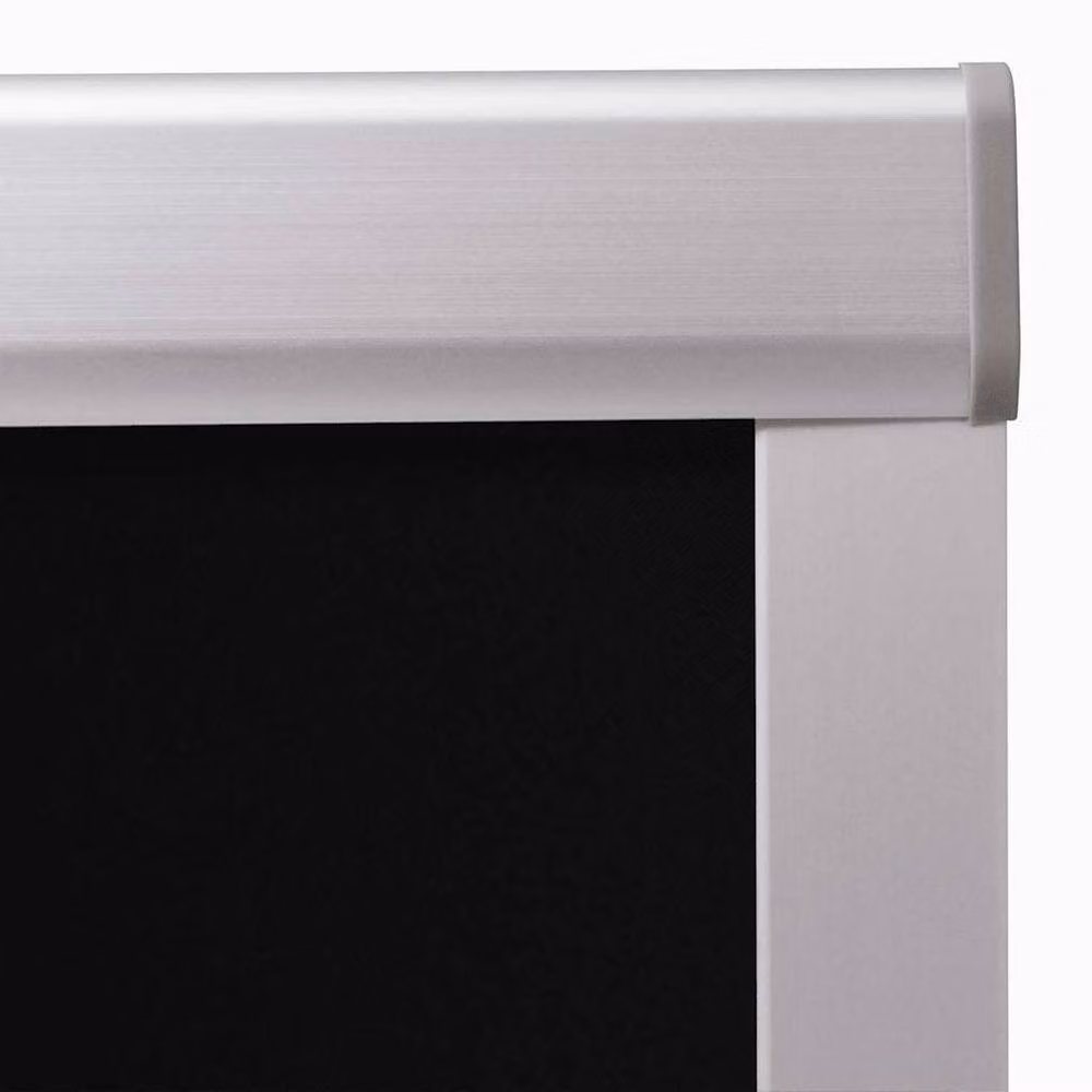 Berkfield Home Blackout Roller Blinds in Black, Thermal Insulating Polyester – 3