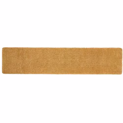 My Mat Yellow Non-Slip Washable Shaggy Pile Runner W: 67 cm, L: 300 cm