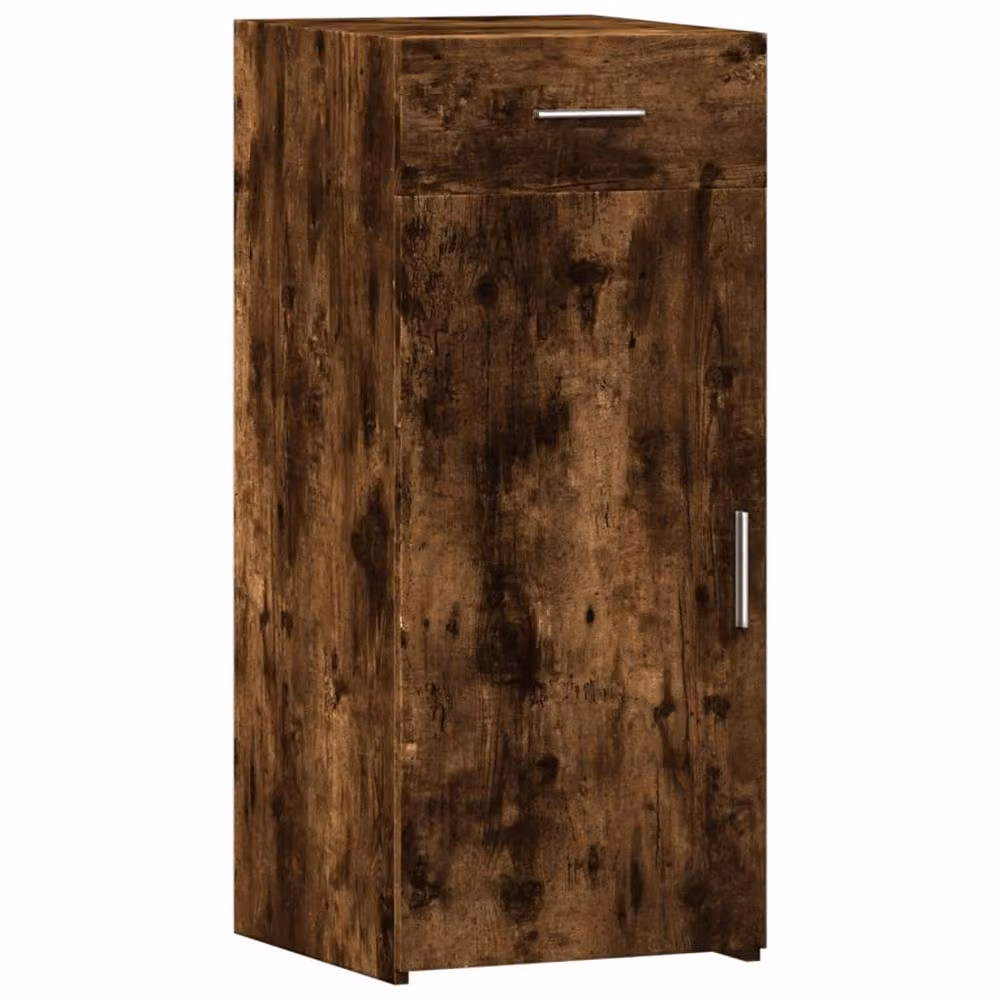 Berkfield Home Smoked Oak Sideboard in Brown, W/D/H: 40 x 42.5 x 93 cm – 3