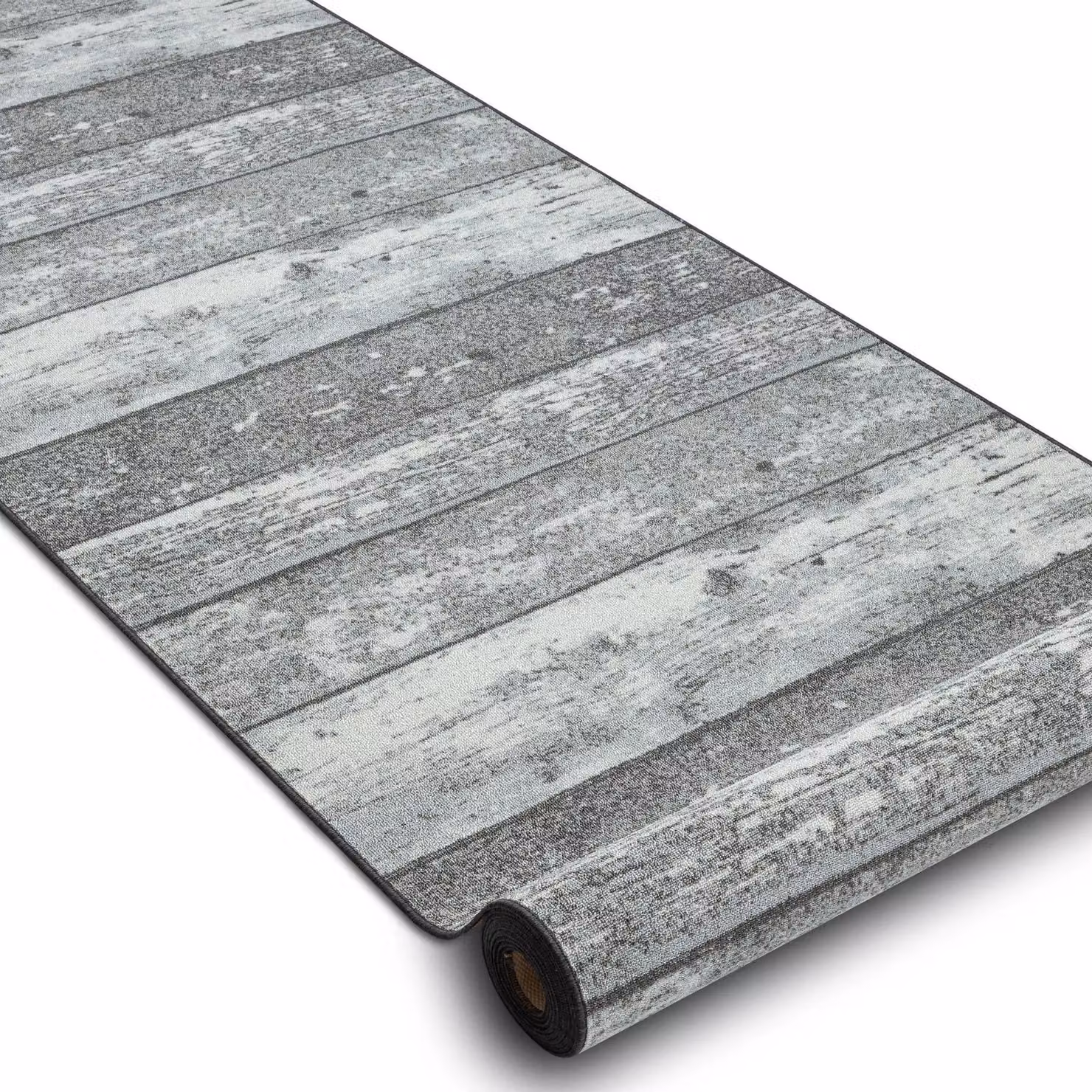 RugsX Anti-Slip Grey Polyamide Runner, W/D: 120 x 140 cm – 2