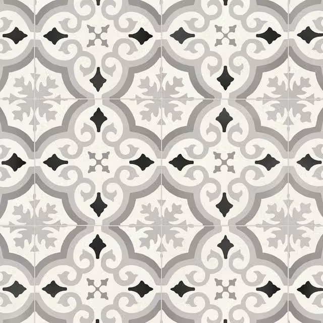 IVC Grey Designer Effect Felt Backed Vinyl Flooring Sheet, W: 300 cm, L: 700 cm