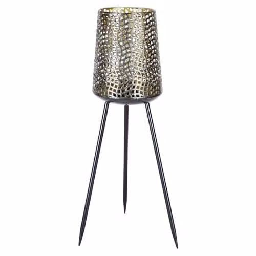 mysmartbuy Beehive Tripod LED Lamp in Bronze, USB Rechargeable Weatherproof Cordless Outdoor and Indoor Light with Timer, H64 x W19 cm – 3