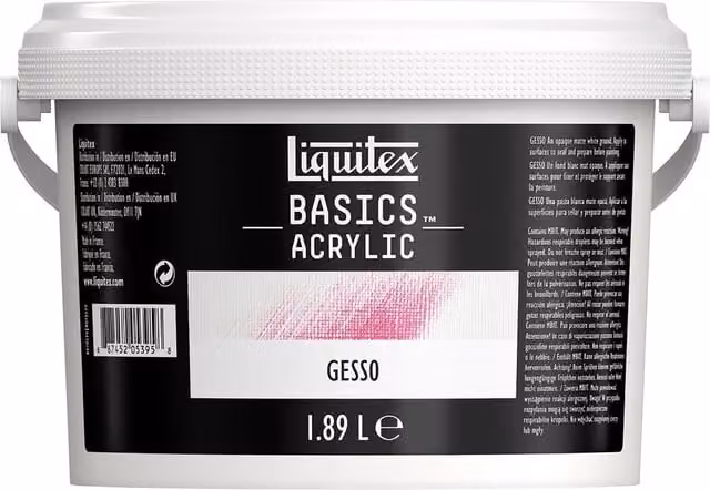 Liquitex Basics Acrylic Gesso in Titanium White