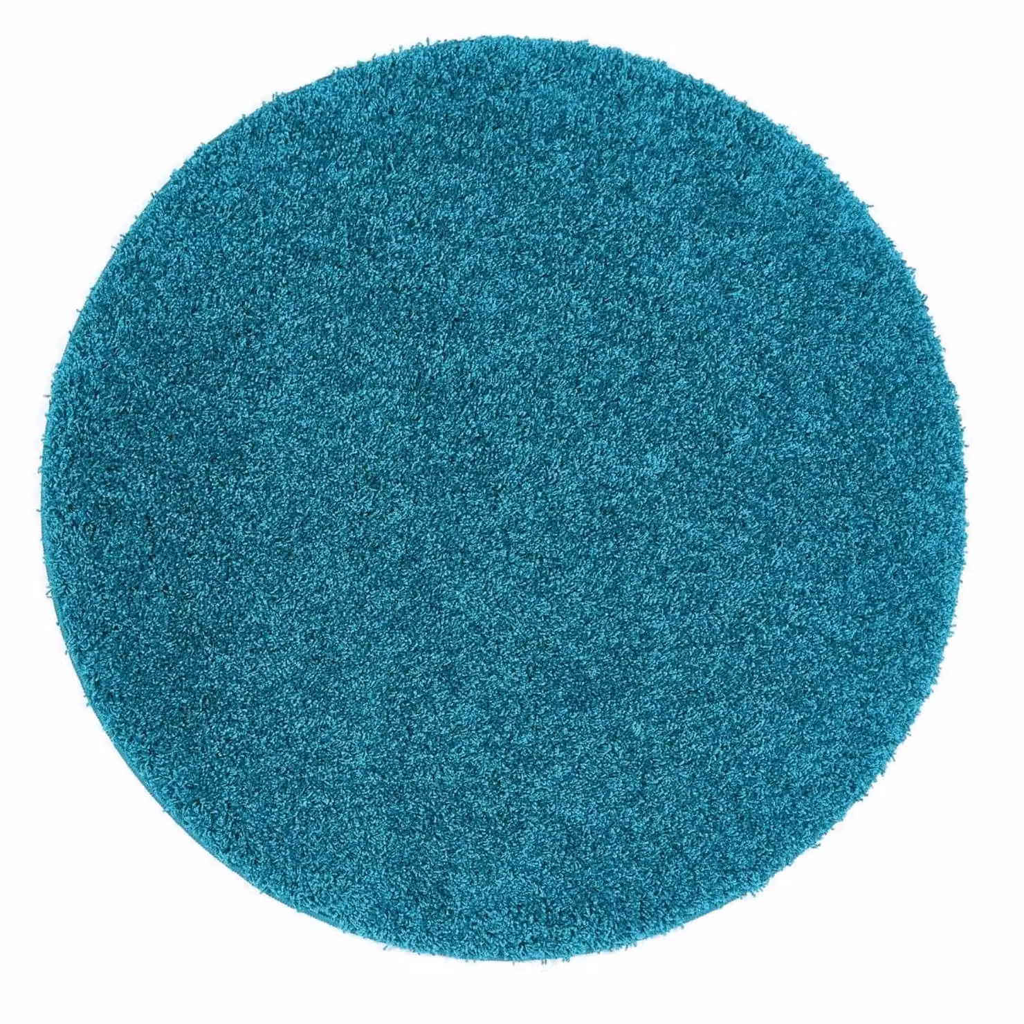 THE RUGS Washable Non Slip Shaggy Rug in Teal, W: 67 cm, L: 300 cm – 6