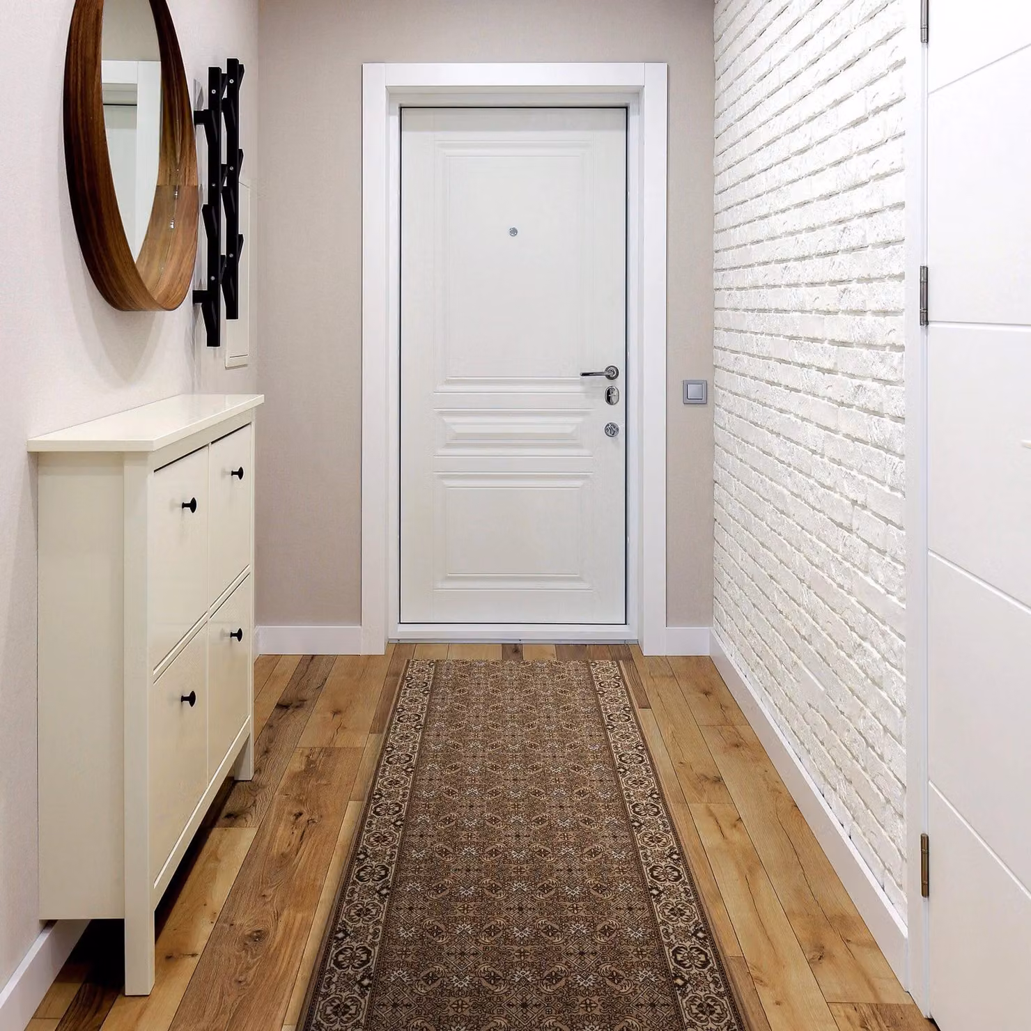 RugsX Oriental Bidjar Runner in Beige, W/D: 100 x 130 cm – 4