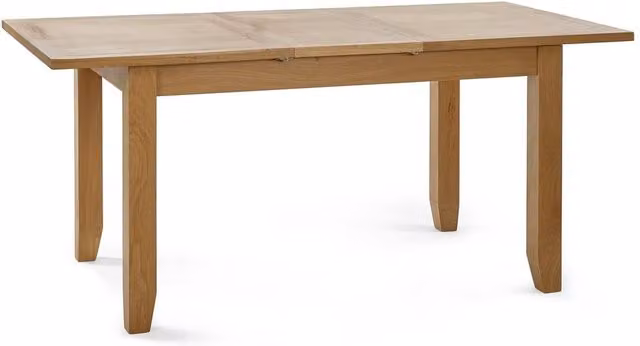 Cheshire Ashbourne 180cm Extending Oak Dining Table in Brown