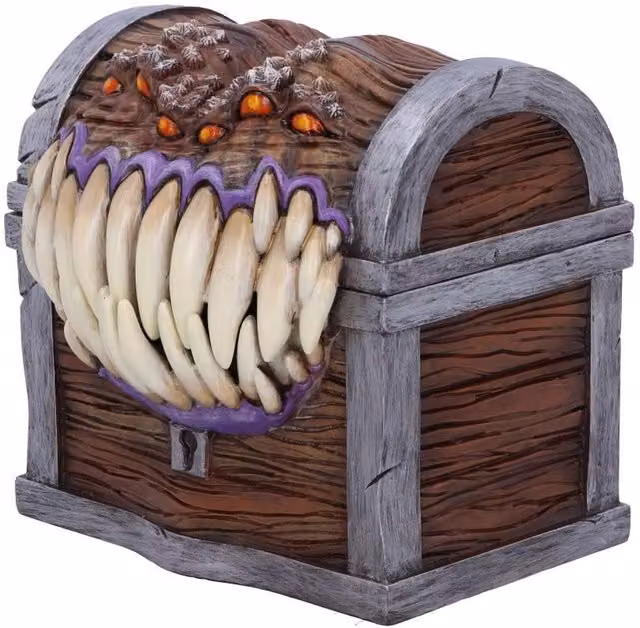 Nemesis Now Dungeons and Dragons Mimic Dice Box, 11.3 cm
