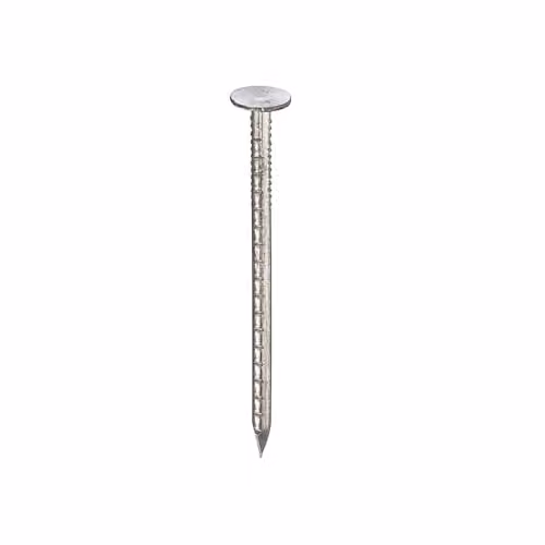 Unifix Silver Aluminium Broad Flat Clout Nails, 55mm x 3.35mm, 1kg