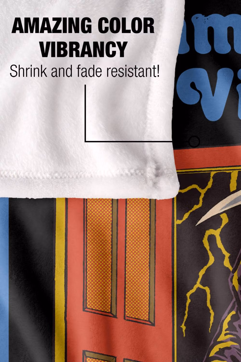 Steven Rhodes Timmy Has A Visitor Super Soft Fleece Throw Blanket, Multicolour, W/D/H: 91 x 147 cm – 4