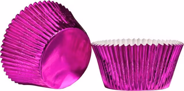 Orsina Pink Large Cupcake Cases and Muffin Liners, 40 Pieces