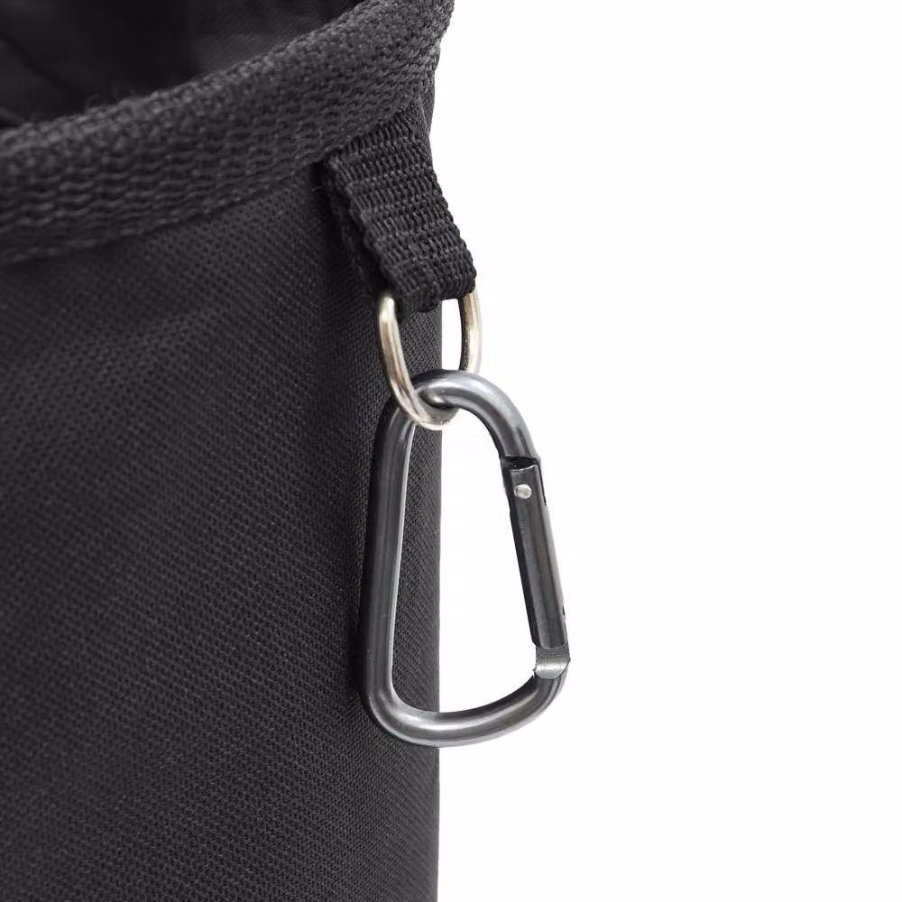JVL Large Peg Bag with 96 Soft Touch Leaf Clothes Pegs in Multicolour and Black – 3