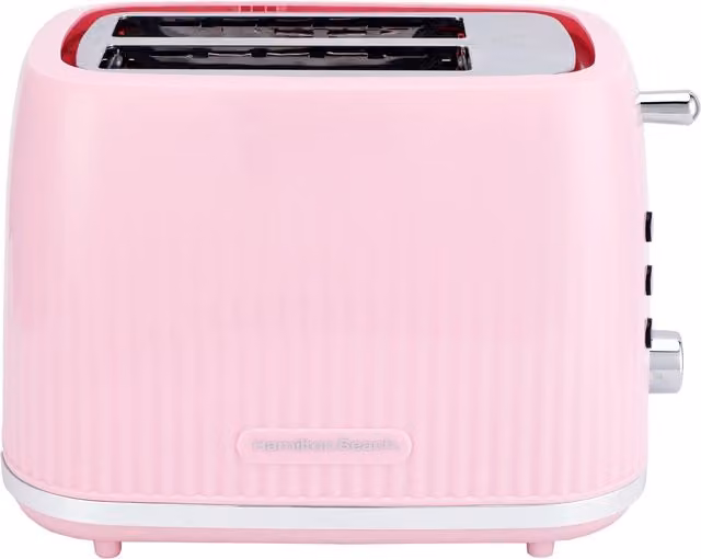 Hamilton Beach 2-Slice Toaster in Pink