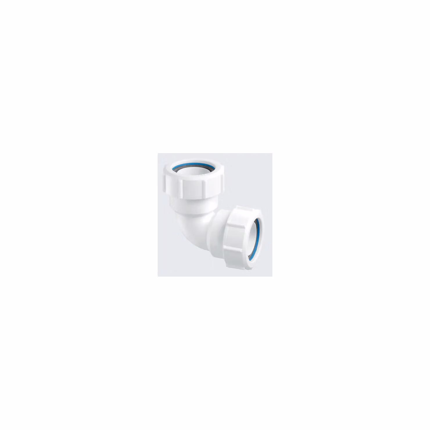 McAlpine MT4 1.5 inch 90 degree Multifit Plastic Bend in White – 2