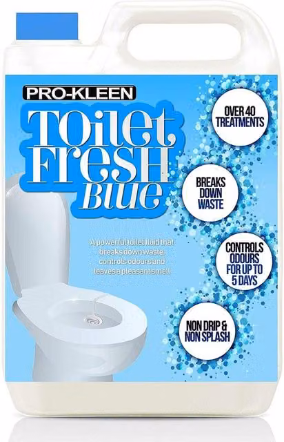 ProKleen Caravan and Motorhome Chemical Toilet Fresh Blue Cleaner, 5 l – 1