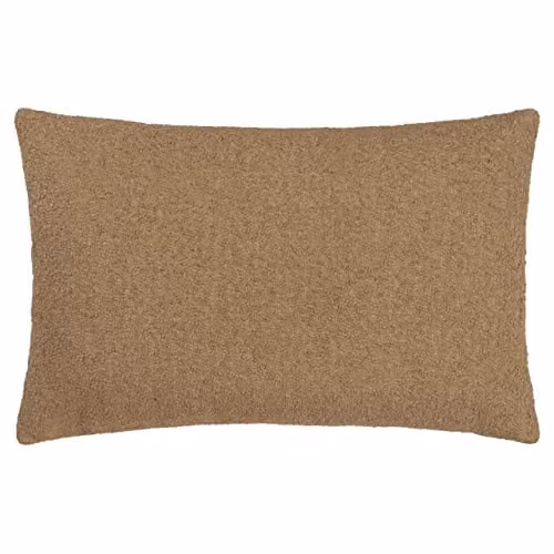 Hoem Selene Rectangular Brown Polyester Filled Cushion W/D/H: 40 x 40 x 1 cm – 1