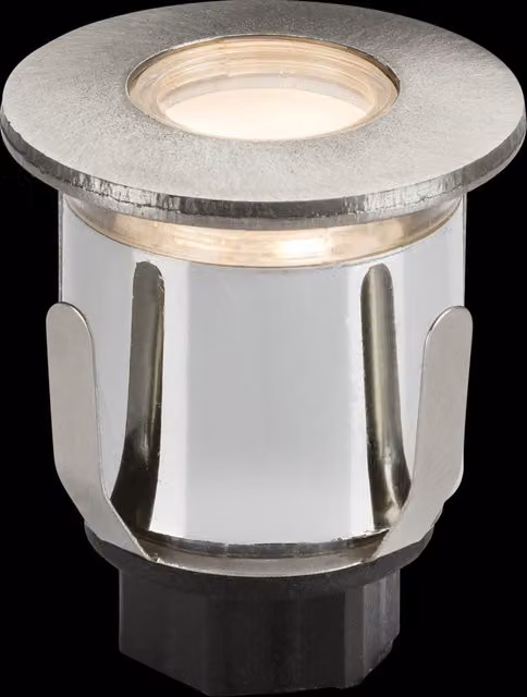 Netlighting Knightsbridge 230V IP65 0.6W LED Mini Ground Light with Three Interchangeable Heads, 3000K Warm White, Grey – 2