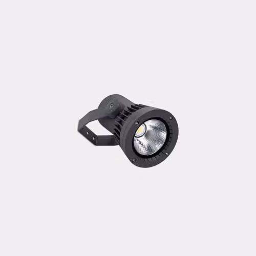 Netlighting Hubble Outdoor LED Display Light, Urban Grey, 2700K, IP65, IK07, ø126mm