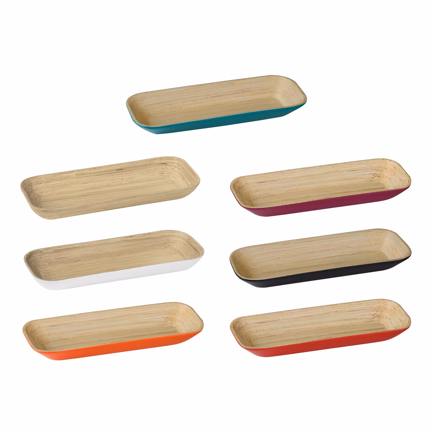 Orsina Kyoto Rectangular Bamboo Tray, Black, W/D/H: 36 x 14 x 4 cm – 3