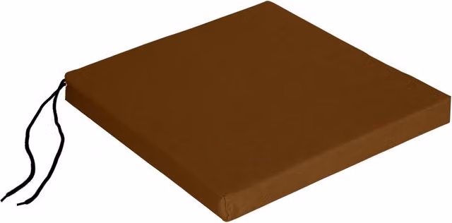 Roseley Brown Water Repellent Square Outdoor Chair Pad