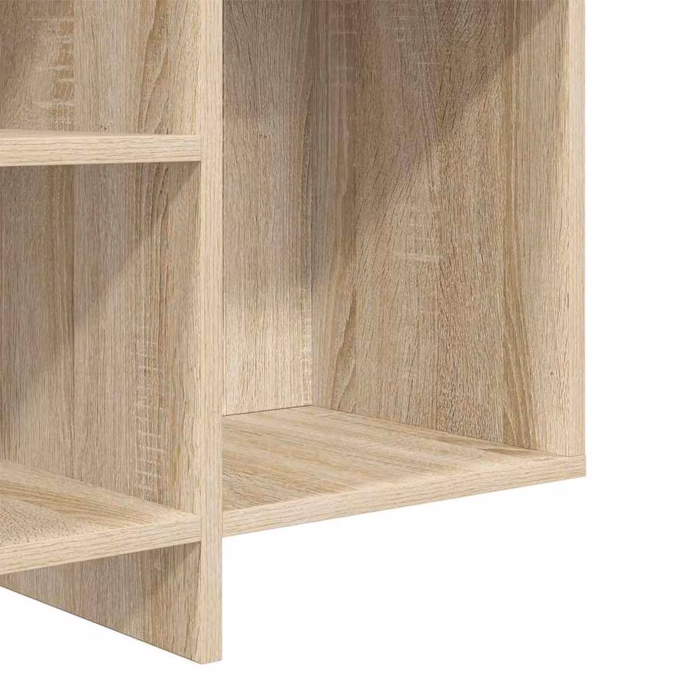 Berkfield Home Sonoma Oak Sideboard in Beige, W/D/H: 120 x 30 x 75 cm – 5