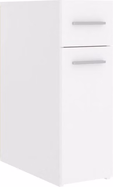 Berkfield Home Apothecary Cabinet in White, W/D/H: 20 x 45.5 x 60 cm