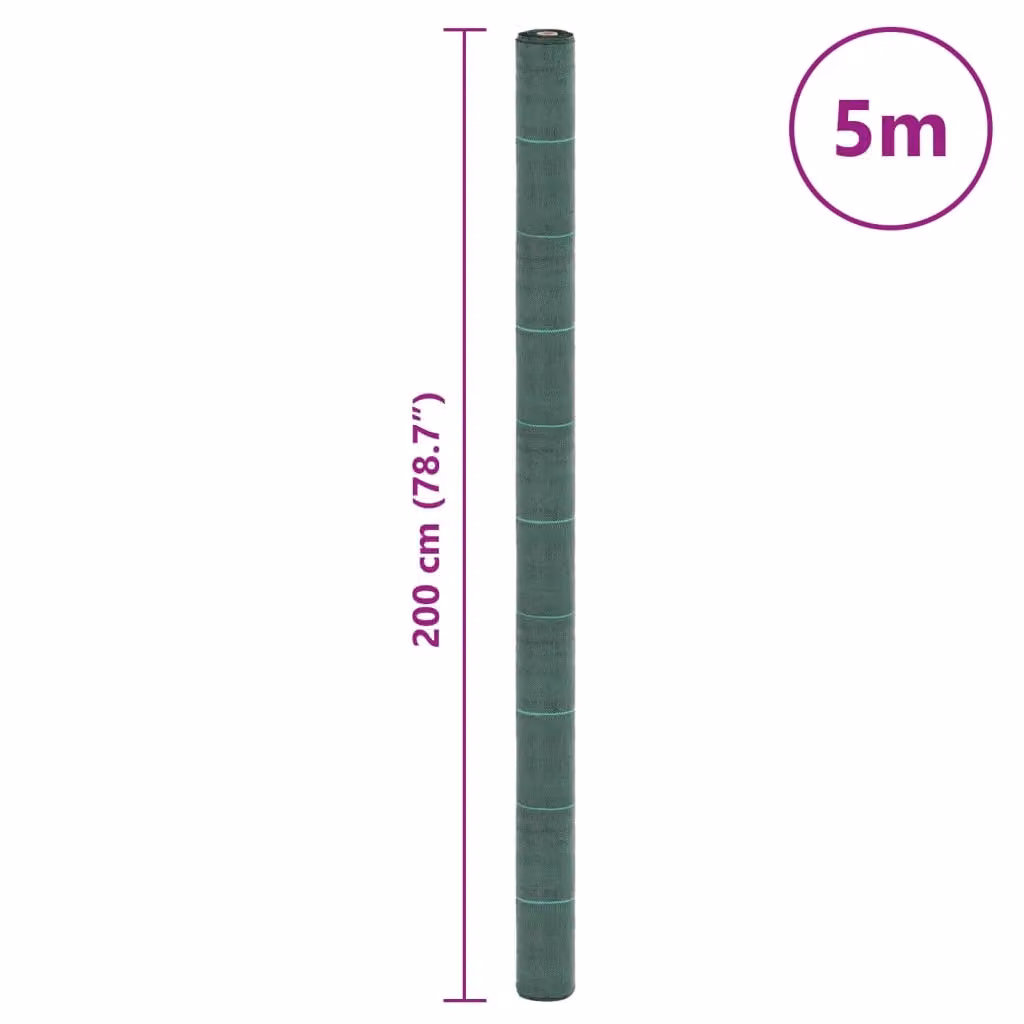 Berkfield Home Green PP Weed Membrane for Planters, W: 2 m, D: 5 m – 5