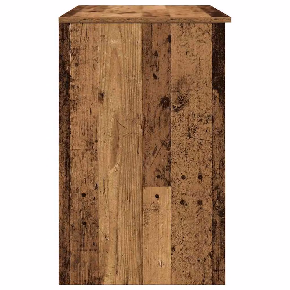 Berkfield Writing Desk in Brown Old Wood, W/D/H: 86 x 49 x 76 cm – 5