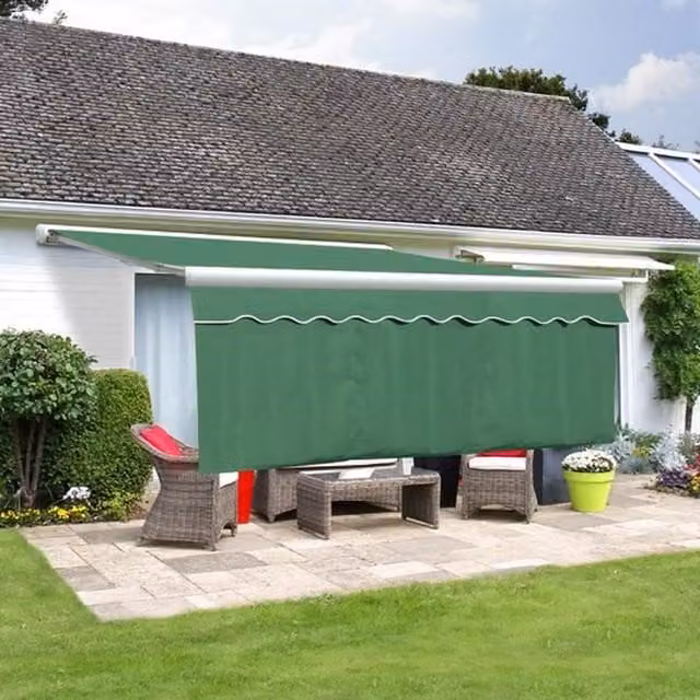 Primrose Green Awning Valance