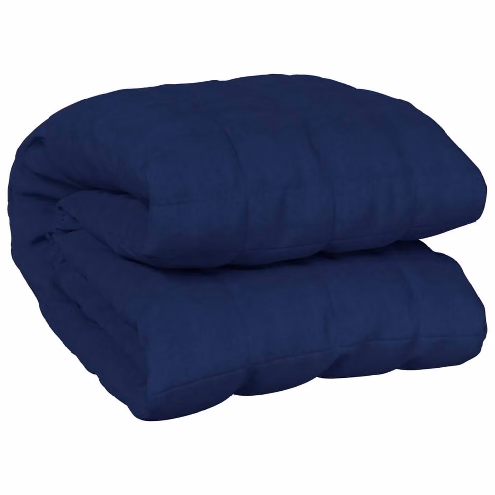 Berkfield Home Navy Blue Weighted Blanket, 200 x 220 cm, 9 kg – 2