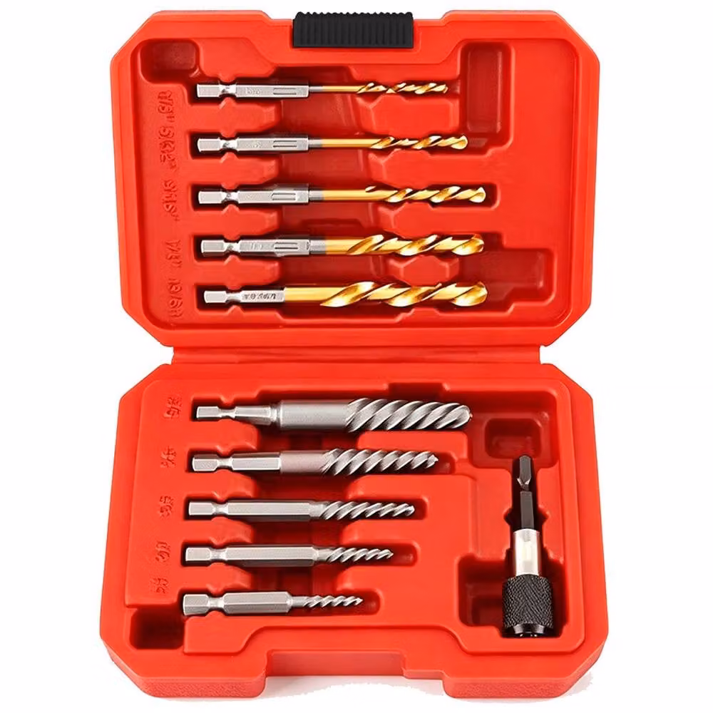 Ventryn 11-Piece M35 Cobalt Left Hand Drill Screw Extractor Set in Multicolour – 3