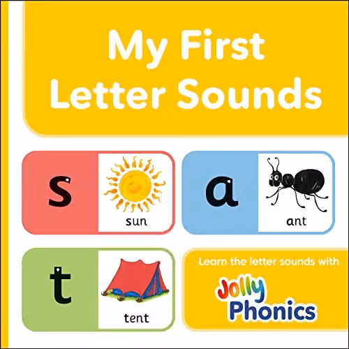 Jolly Phonics My First Letter Sounds In Precursive Letters Multicolour Book
