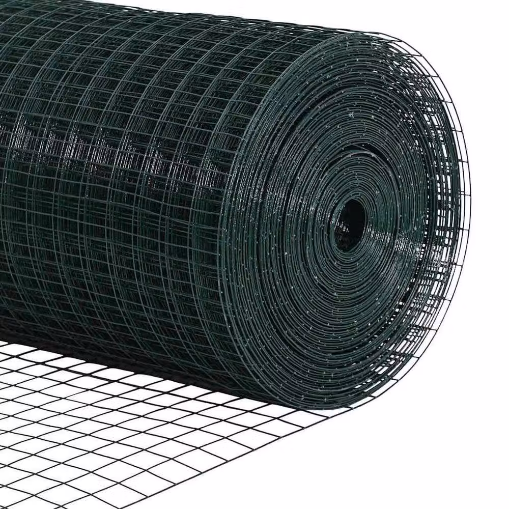 Berkfield Home Green Steel Welded Wire Fence, 0.5 m x 50 m – 4