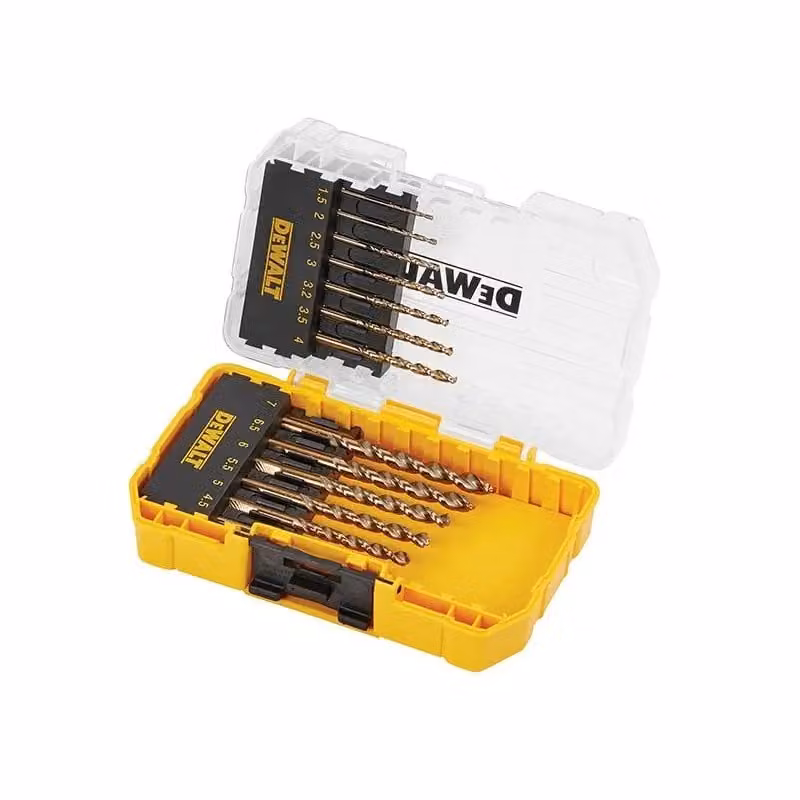 DeWalt DT70710 Extreme 2 Metal Twist Drill Set, 13 Piece, Yellow and Multicolour – 2
