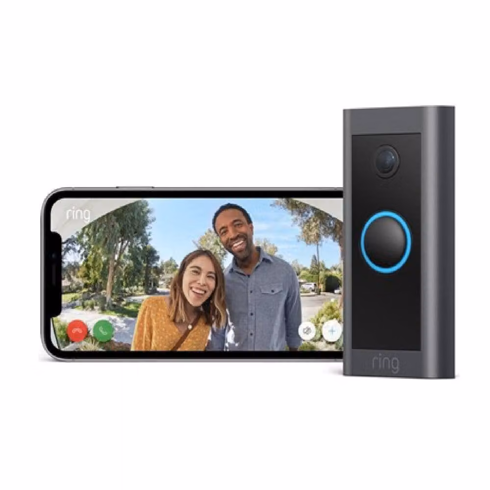 Ring Smart Video Doorbell Wired with Built-in Wi-Fi and Camera in Grey – 4