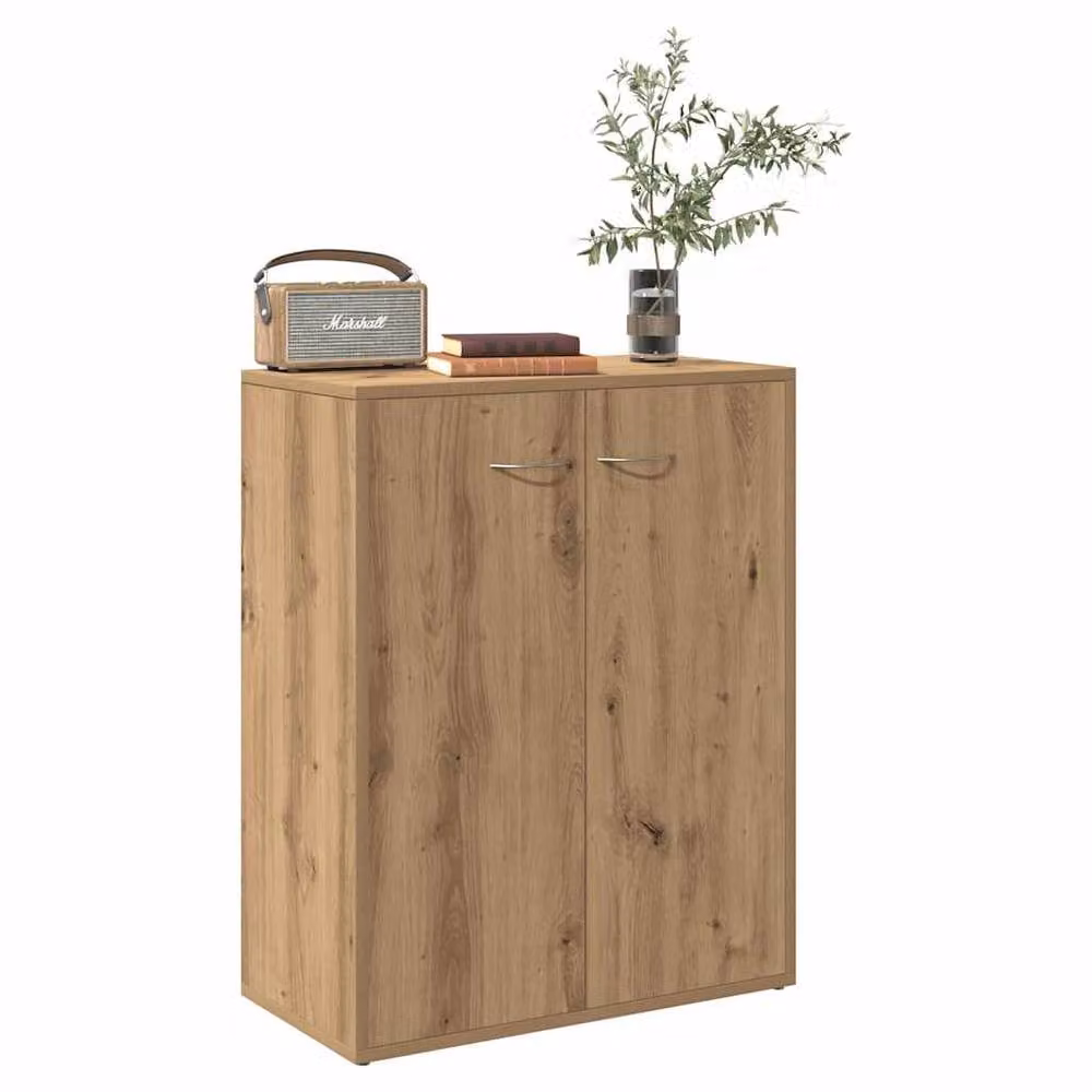 Berkfield Home Artisan Oak Sideboard in Brown, W/D/H: 60 x 30 x 75 cm – 3