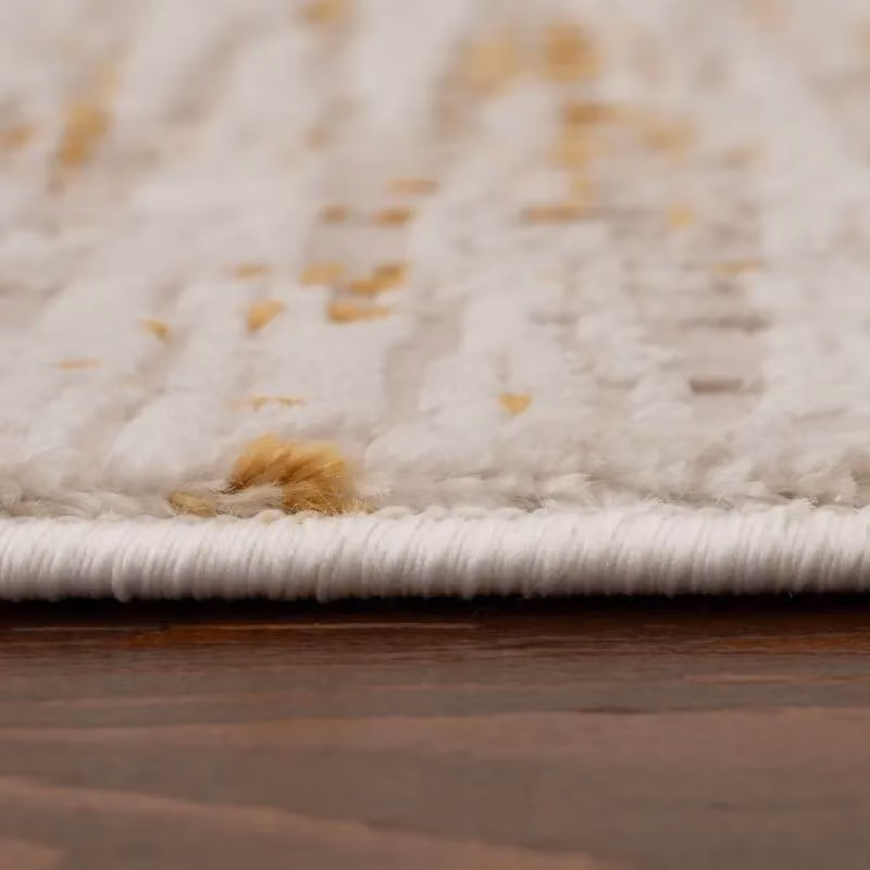 THE RUGS Carmel Abstract Area Rug in Gold, W/D/H: 200 x 290 cm – 3