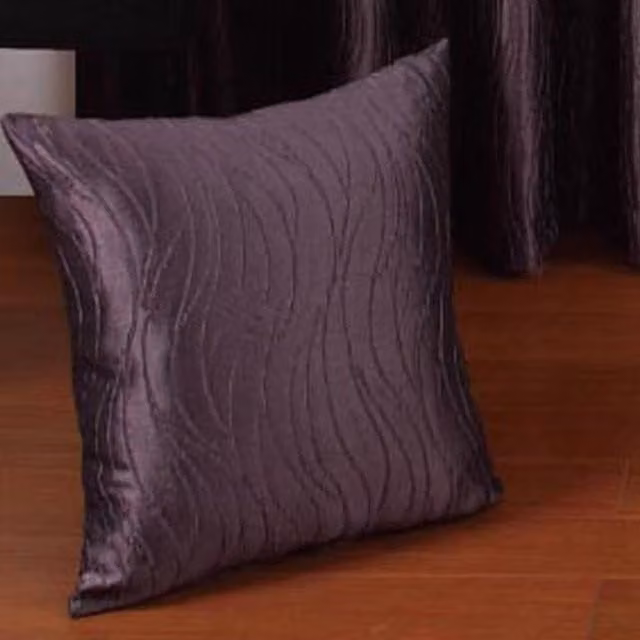 Rapport Home Seattle Square Cushion Cover, Purple, W/D/H: 45 x 45 x 45 cm