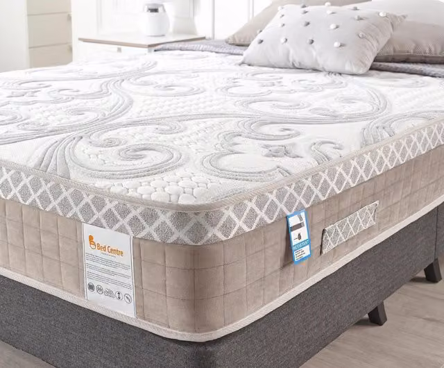 Somnior Hybrid Memory Foam Mattress in White, Small Double, W/D/H: 120 x 200 cm