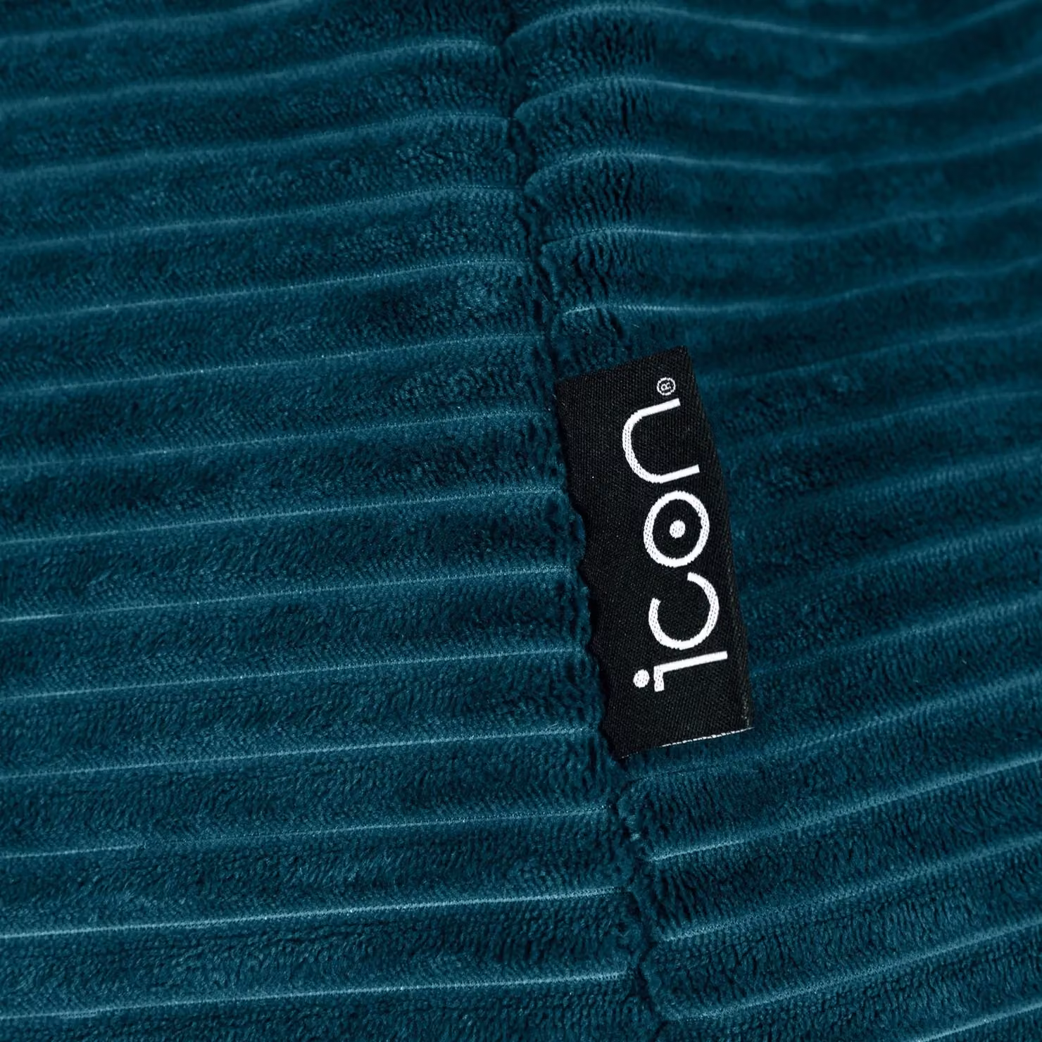 icon Pack of 2 Dalton Kids Corduroy Beanbags in Petrol Teal – 4