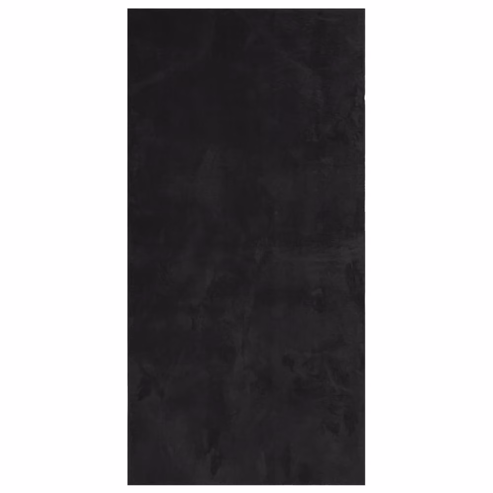 Berkfield Home HUARTE Short Pile Washable Non-Slip Black Rug, W: 100 cm, L: 200 cm – 2