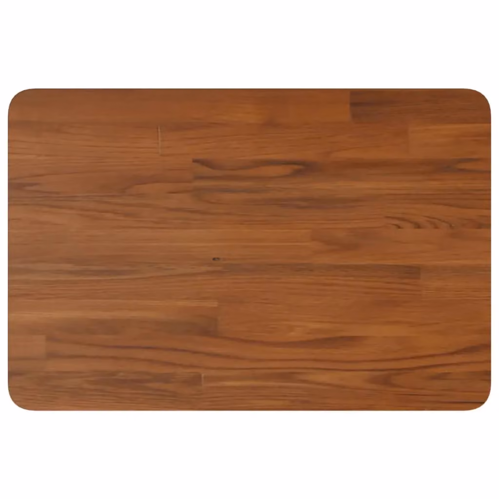 Berkfield Home Wall Mounted Basin Shelf in Brown Oak and Steel – 2